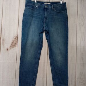 Levi's Jeans Ladies 18W 311 Shaping Skinny Raw Hem‎